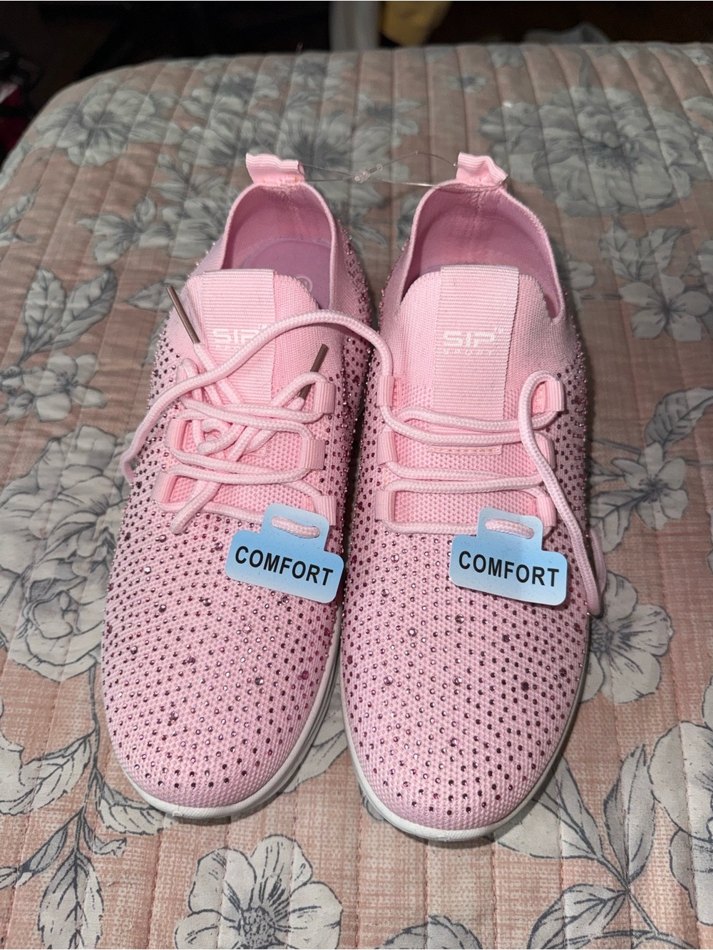 SIP Sport Pink Slip-On Sneaker NWT